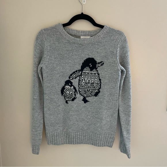 APRICOT Mom and Baby Penguin Knit Sweater, Size XS - Picture 1 of 7